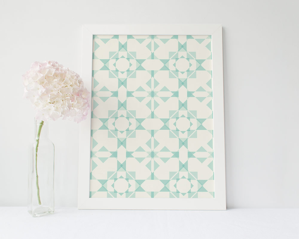 Etoiles d'Orient, motif mosaïque – Image 3