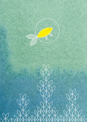 Poisson - carte à télécharger et à imprimer • Creative Lune