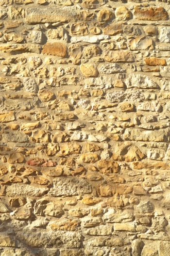 Mur de pierres au soleil - photographie à télécharger • Creative Lune