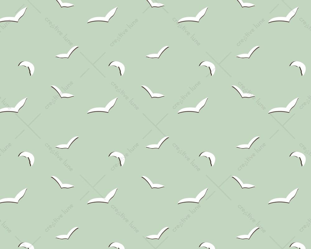 Creative Lune • motif oiseaux à télécharger