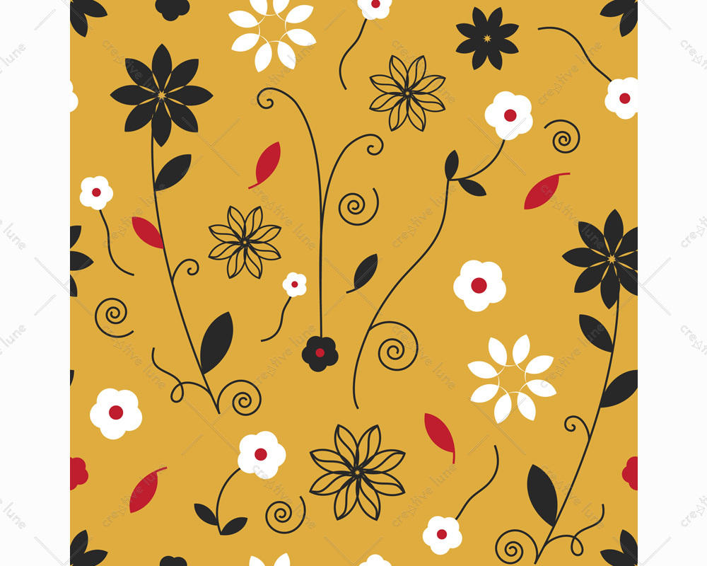 Floral, motif bucolique – Image 6