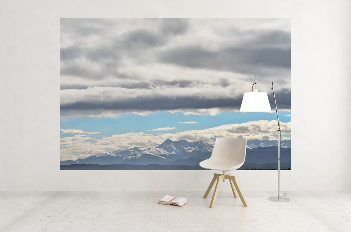 Nuages et Pyrénées bleues – Image 3