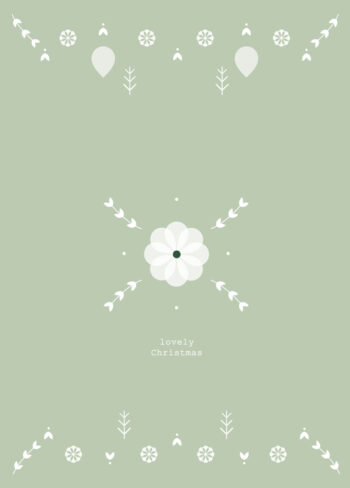 Noël scandinave - carte de fêtes à imprimer • Creative Lune
