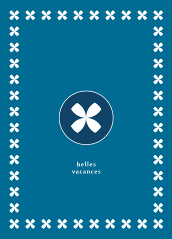 Bord de mer : carte de vacances à Imprimer • Creative Lune