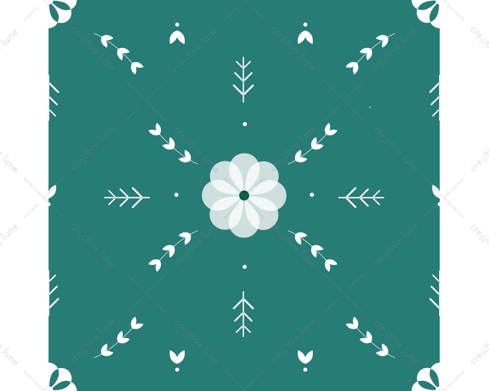 Noël scandinave, motif de fêtes – Image 6