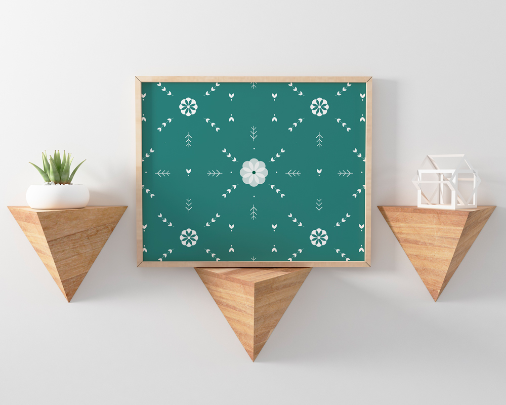 Noël scandinave, motif de fêtes – Image 5