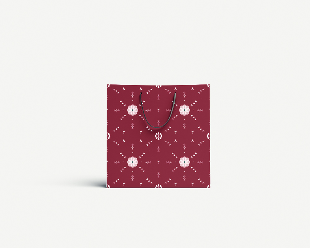 Noël scandinave, motif de fêtes – Image 4