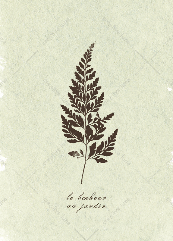 Creative Lune • carte nature à imprimer