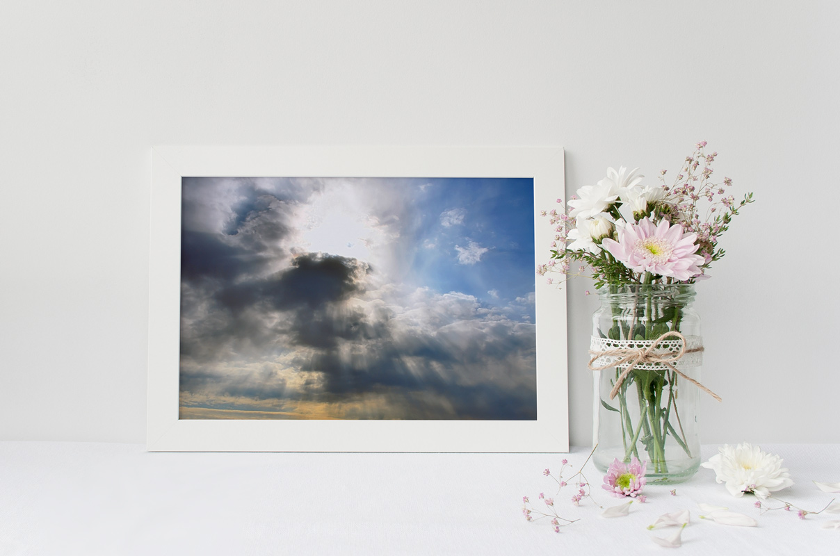 Rayons de Soleil dans les Nuages – Image 2